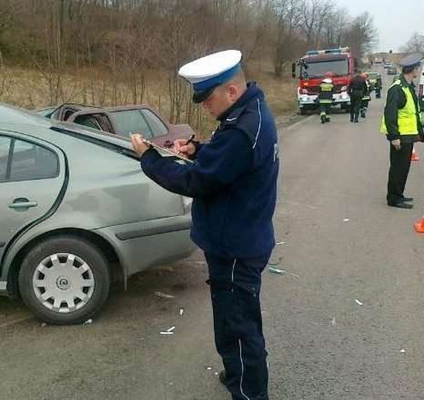 Pięć osób rannych! Wypadek na Podkarpaciu