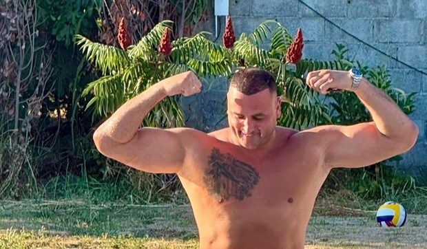 Alen Hadrović sa sinom