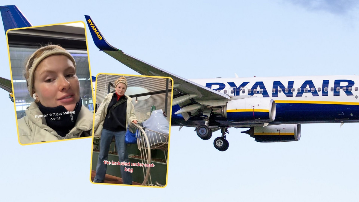 Influencerka pokazała, jak oszukała Ryanaira. Komentarz linii zaskakuje