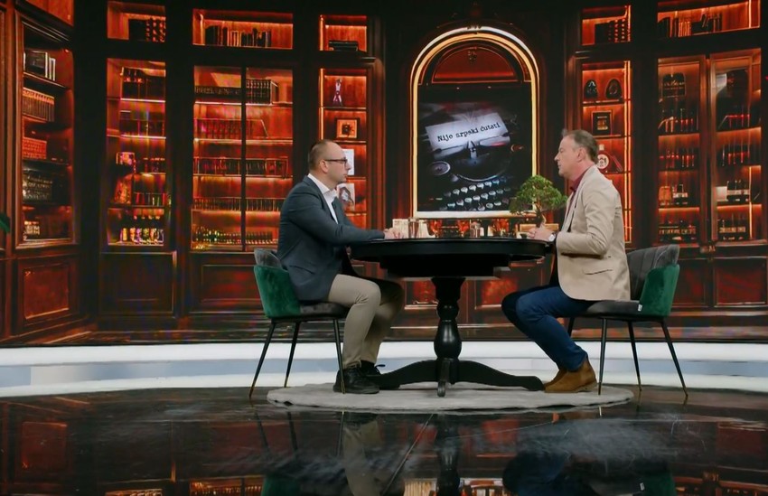 Igor Simić u emisiji "Nije srpski ćutati" na Blic TV