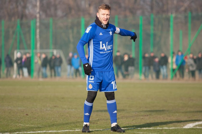 Pilka nozna. Ekstraklasa. Wisla Krakow. Trening. 09.01.2019