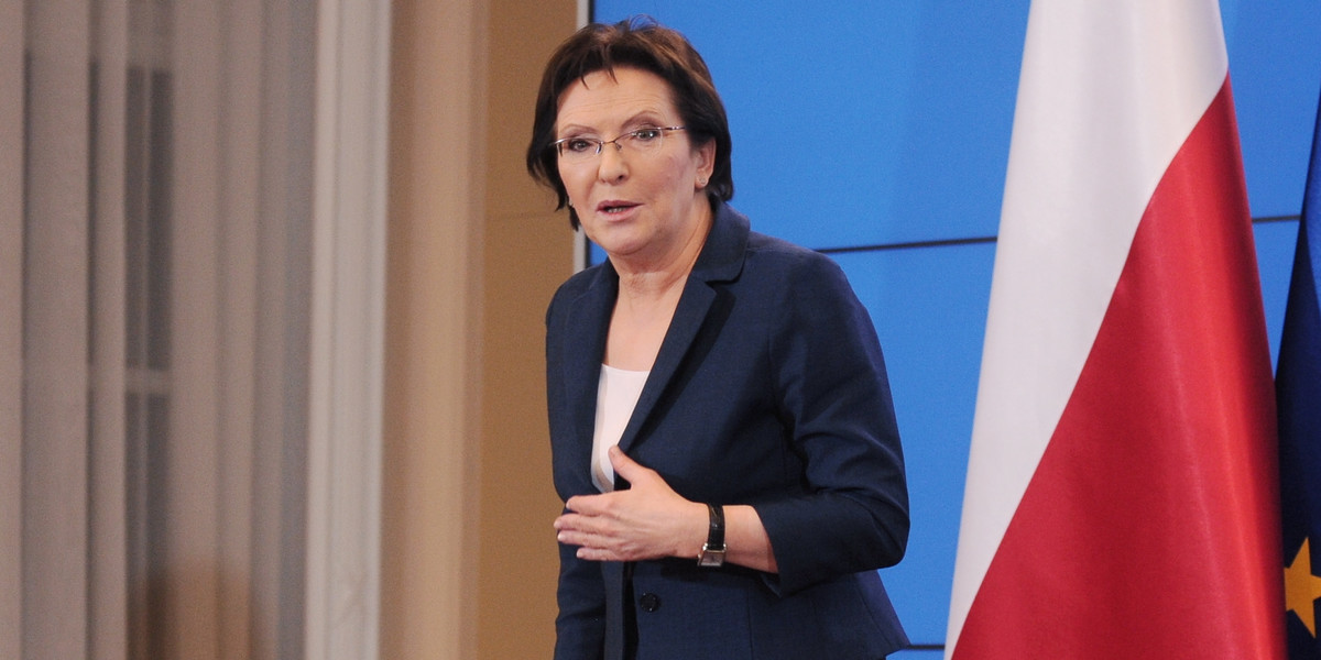 Ewa Kopacz, premier