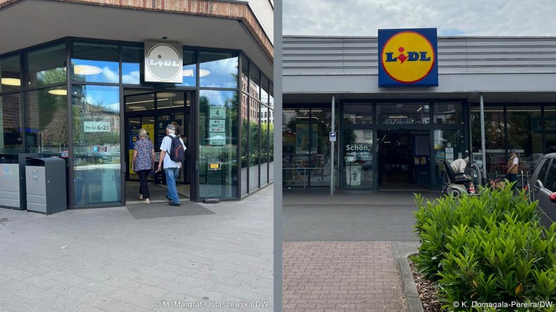 Zakupy w Warszawie i w Bonn w sklepach sieci Lidl