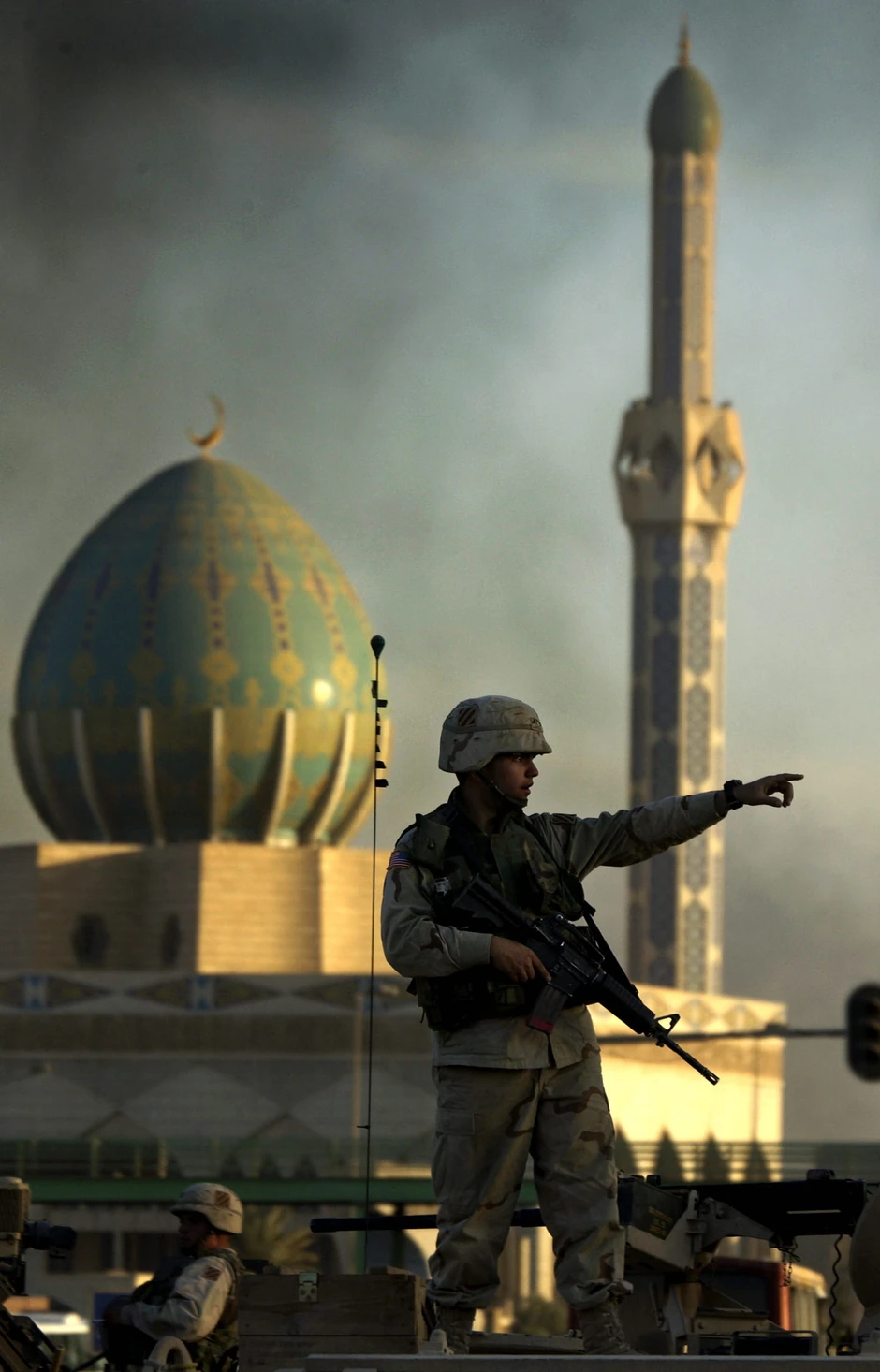 Američka vojska u Bagdadu, Irak, u aprilu 2003. 