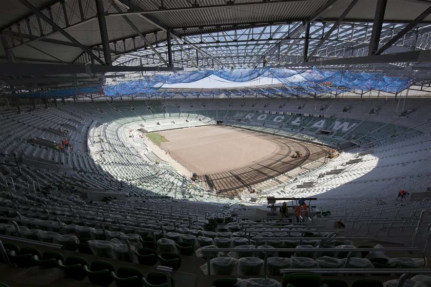 Budowa Stadionu we Wrocławiu na Euro 2012