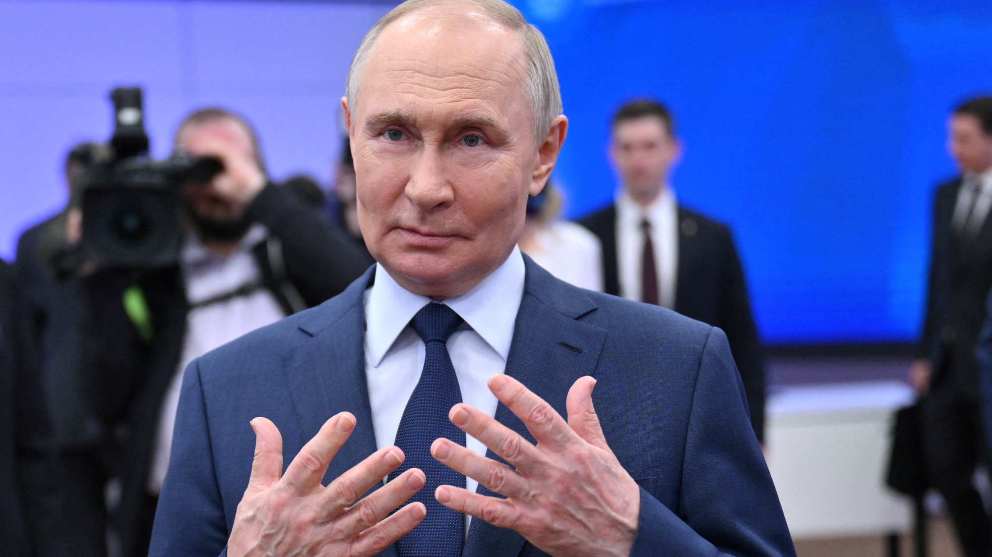 Ruský prezident Vladimir Putin, Sputnik/Kristina Kormilitsyna/REUTERS