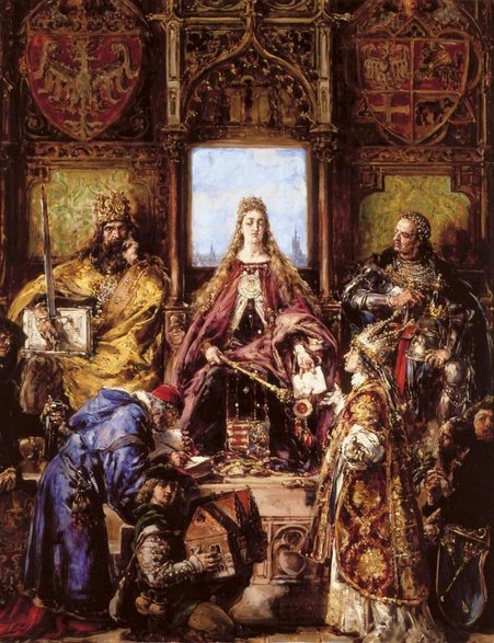 "Założenie Szkoły Głównej przeniesieniem do Krakowa ugruntowane" Jan Matejko, 1888-1889