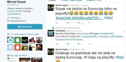 Michał Szpak nie jedzie na Eurowizję. Fatalna pomyłka