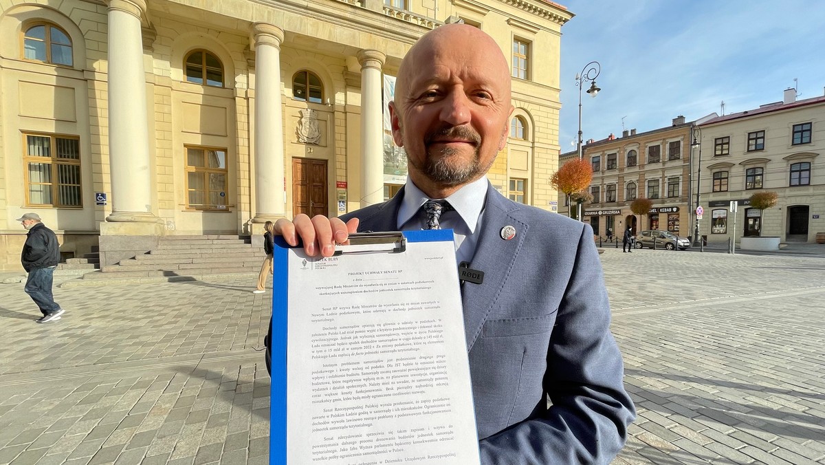 Lublin. Senator Polski 2050 chce bronić samorządy przed Polskim Ładem