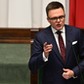 Szymon Hołownia po wyborze na marszałka Sejmu X kadencji