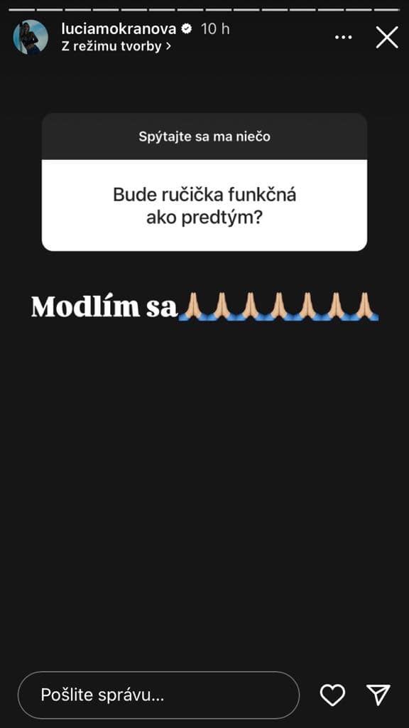 Lucia Mokráňová prehovorila o ťažkom úraze dcérky.