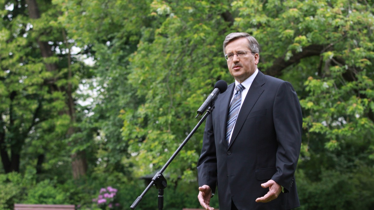 Na konferencji prasowej Bronisław Komorowski poinformował, że w trakcie dzisiejszego posiedzenia Rady Bezpieczeństwa Narodowego zaprezentował on członkom Rady zapowiadany od kilku dni projekt powodziowej specustawy.