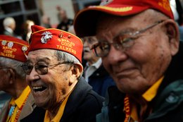 Here's the story of the Native American code talkers who Trump made his 'Pocahontas' comments to