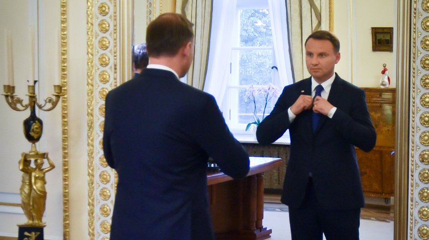 Prezydent Andrzej Duda