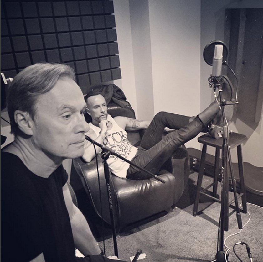 John Porter i Nergal w studio