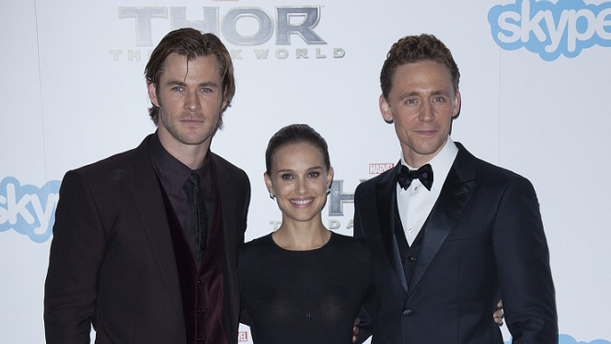 Natalie Portman, Chris Hemsworth i Tom Hiddleston