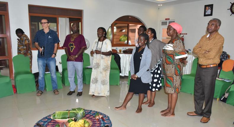 Participants during the AFSA meeting at the Country Lake Resort