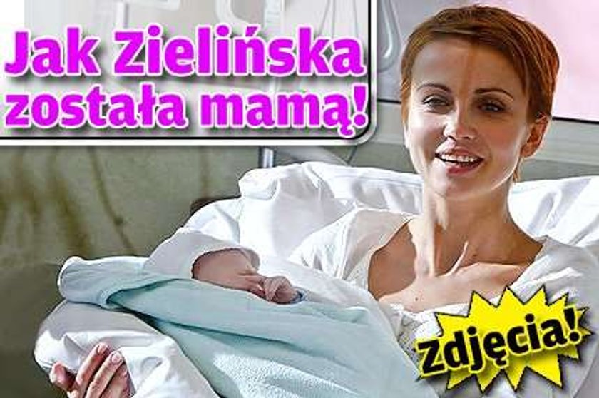 Jak Zielińska została mamą! ZDJĘCIA 