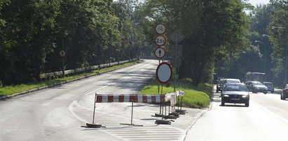 Bez zapowiedzi zamknęli wiadukt na Strzegomskiej