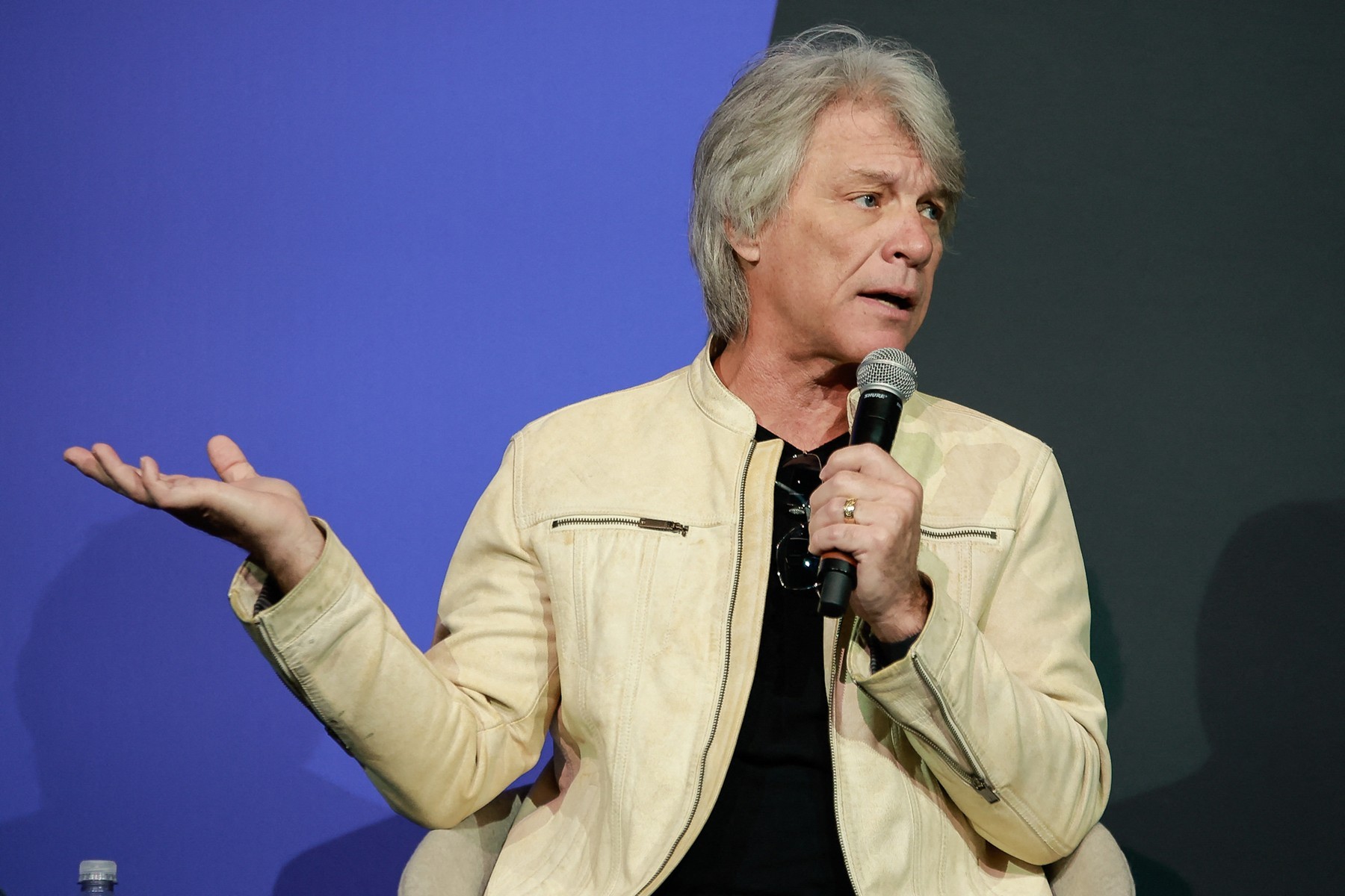 Americký hudobník Jon Bon Jovi.