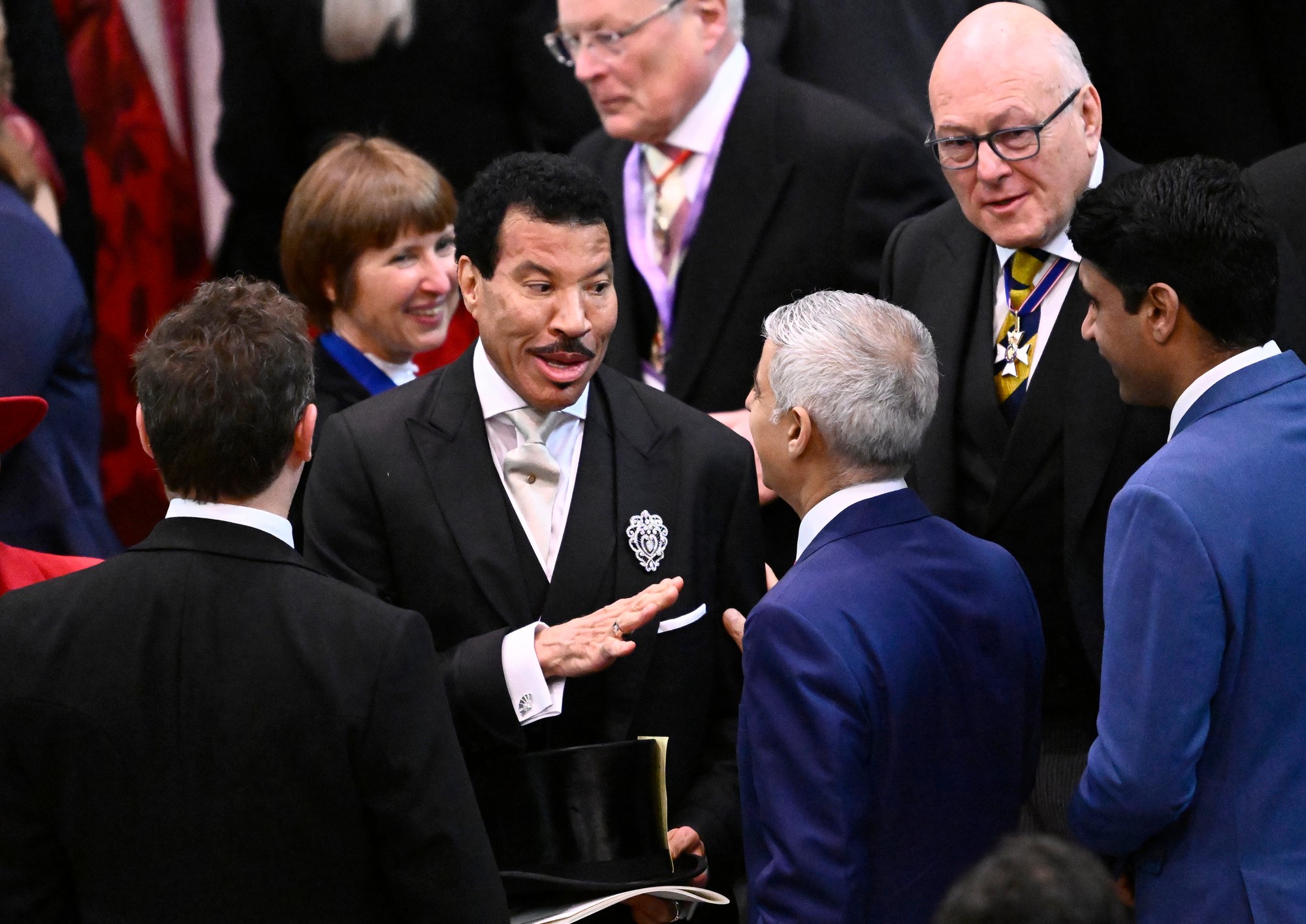 Spevák Lionel Richie.