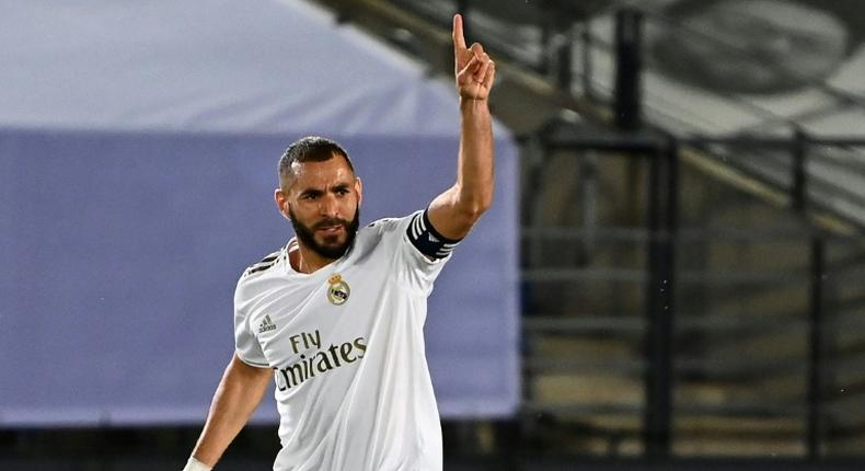 Karim Benzema scored his 23rd goal of the season as Real Madrid beat Alaves 2-0 on Friday.