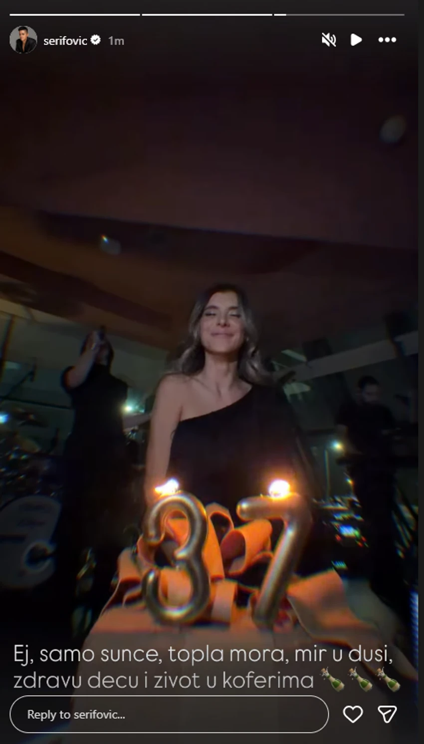 Marija napisala čestitku Jovani Pajić