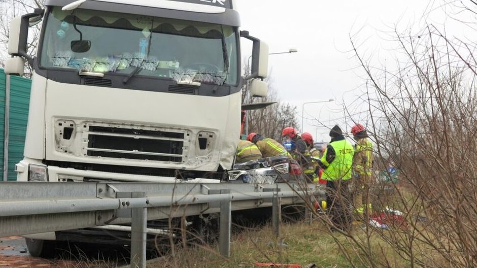 Śmiertelny wypadek na ulicy Jana Pawła II