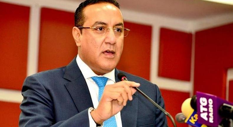 Tourism Cabinet Secretary Najib Balala