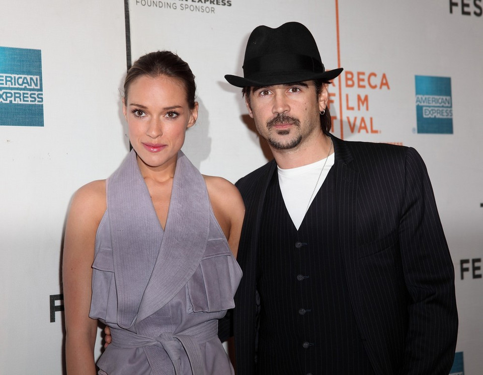 Alicja Bachleda Curuś i Colin Farrell na pokazie "Ondine" na Tribeca Film Festival