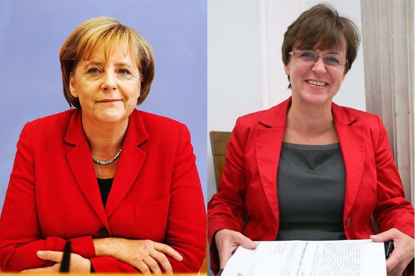 Kluzik prawie jak Merkel! FOTO