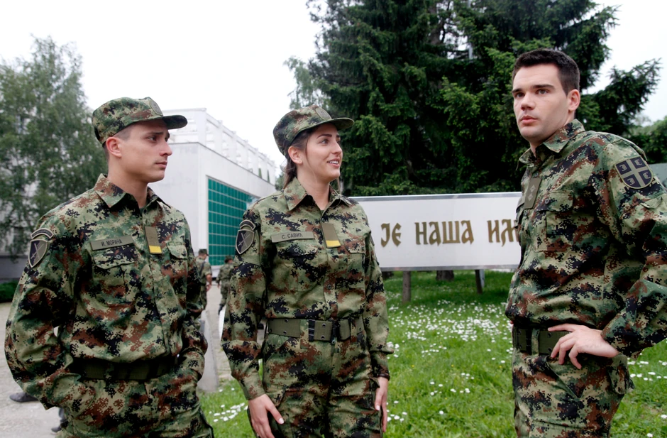 Iskustvo: Sve očii mladih kadeta uprte u komandira Stošića