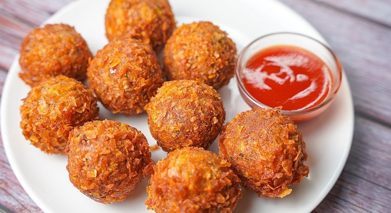 Chicken balls