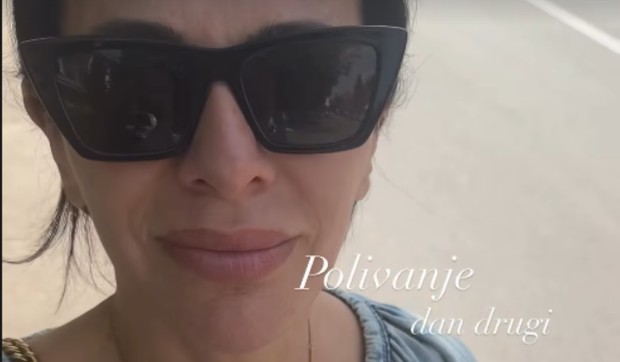 Aleksandra Jeftanović se polila kafom