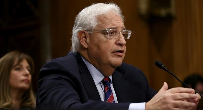 Donald Trump's nomination of David Friedman for US ambassador to Israel had raised concerns about America's commitment to a two-state Middle East peace deal