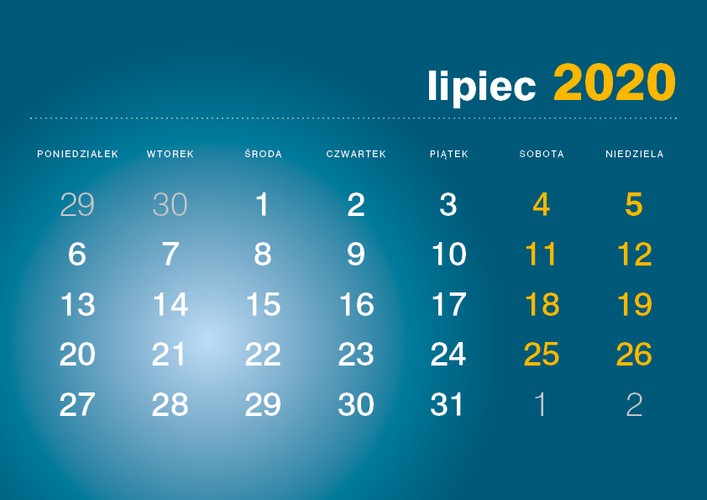 lipiec 2020