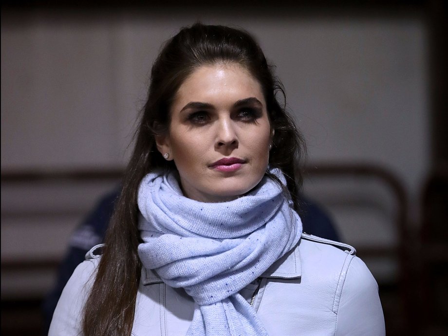 Hope Hicks.