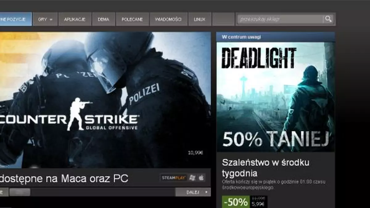 Baza użytkowników Steam rośnie jak na drożdżach. 6,6 miliona jednocześnie zalogowanych