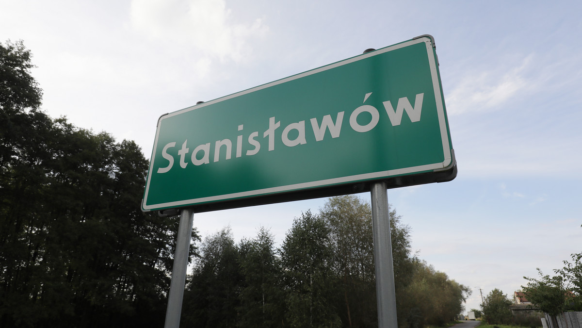 Miejscowość Stanisławów w gminie Baranów w województwie mazowieckim