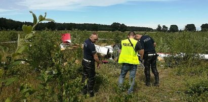 Wypadek szybowca koło Słupska. Zmarł ranny 16-latek