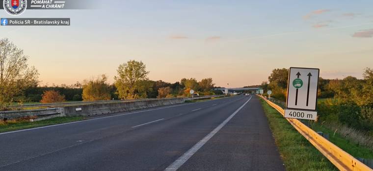 Nowy znak na słowackiej autostradzie. Ważna informacja dla kierowców