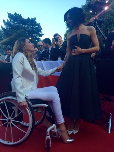 Conchita Wurst i Monika Kuszyńska na Eurowizji