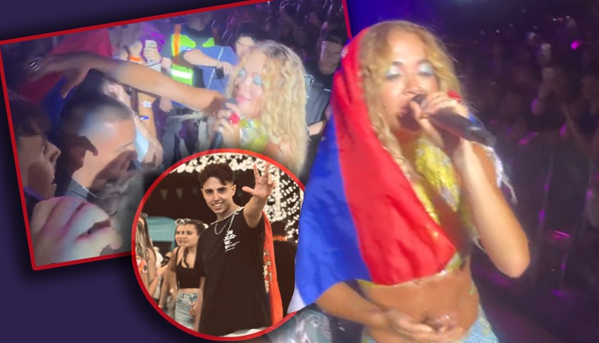 Momak iz Mađarske je tražio zastavu nazad od Rite Ore