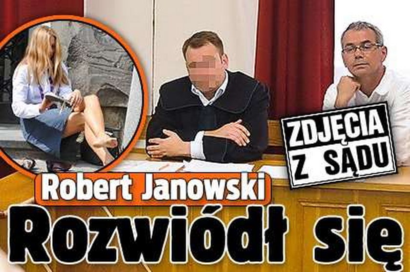 Robert Janowski się rozwiódł! Zdjęcia z sądu