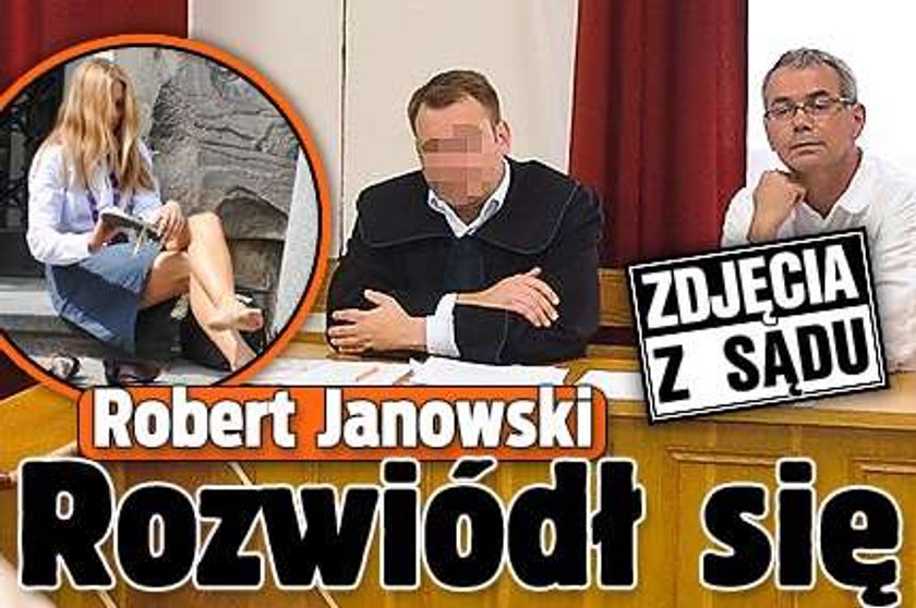 Robert Janowski się rozwiódł! Zdjęcia z sądu