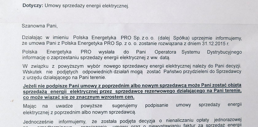 Chcieli nabić w butelkę niepiśmienną babcię z Nowosiółek