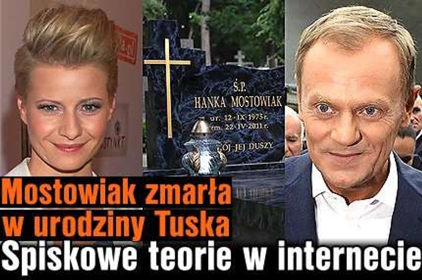 Mostowiak zmarła w urodziny Tuska. Spiskowe teorie w internecie