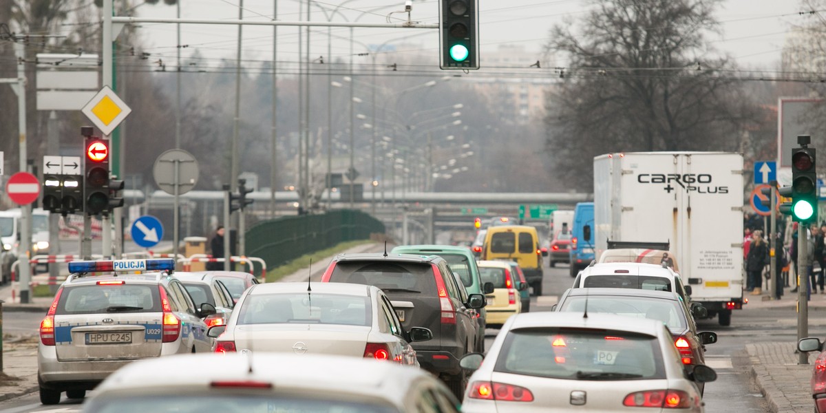 Poznan to drugie najbardziej zakorkowane miasto