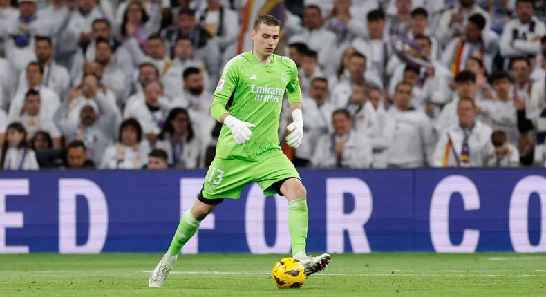 Andry Lunin, portier Real Madrid