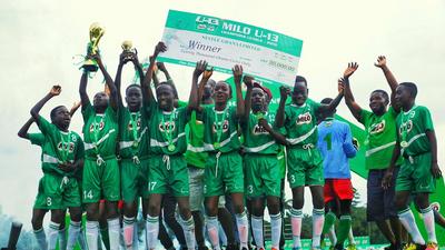 Amoawi Methodist are champions of 2019 Milo U-13 Champions League